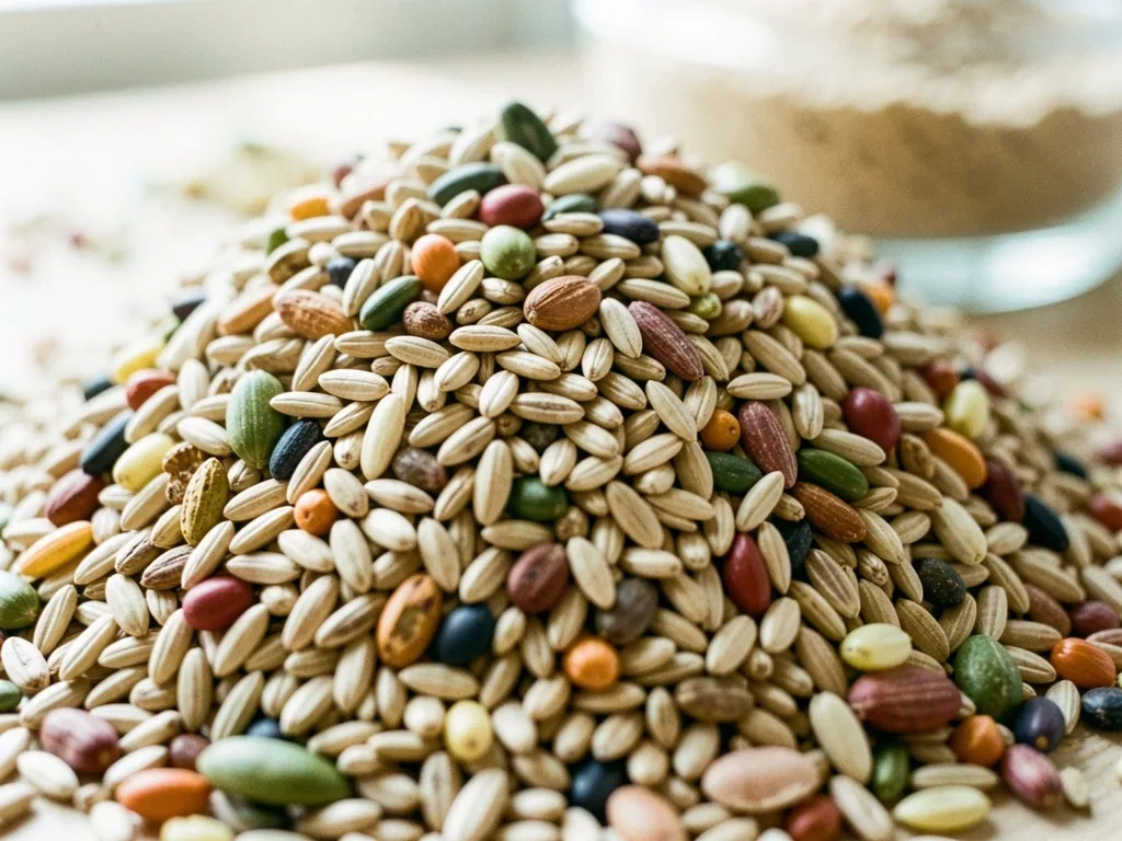 Texture of seeds