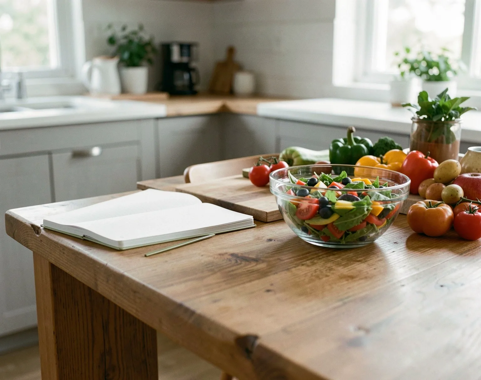Fresh ingredients representing our focus on whole-food nutrition
